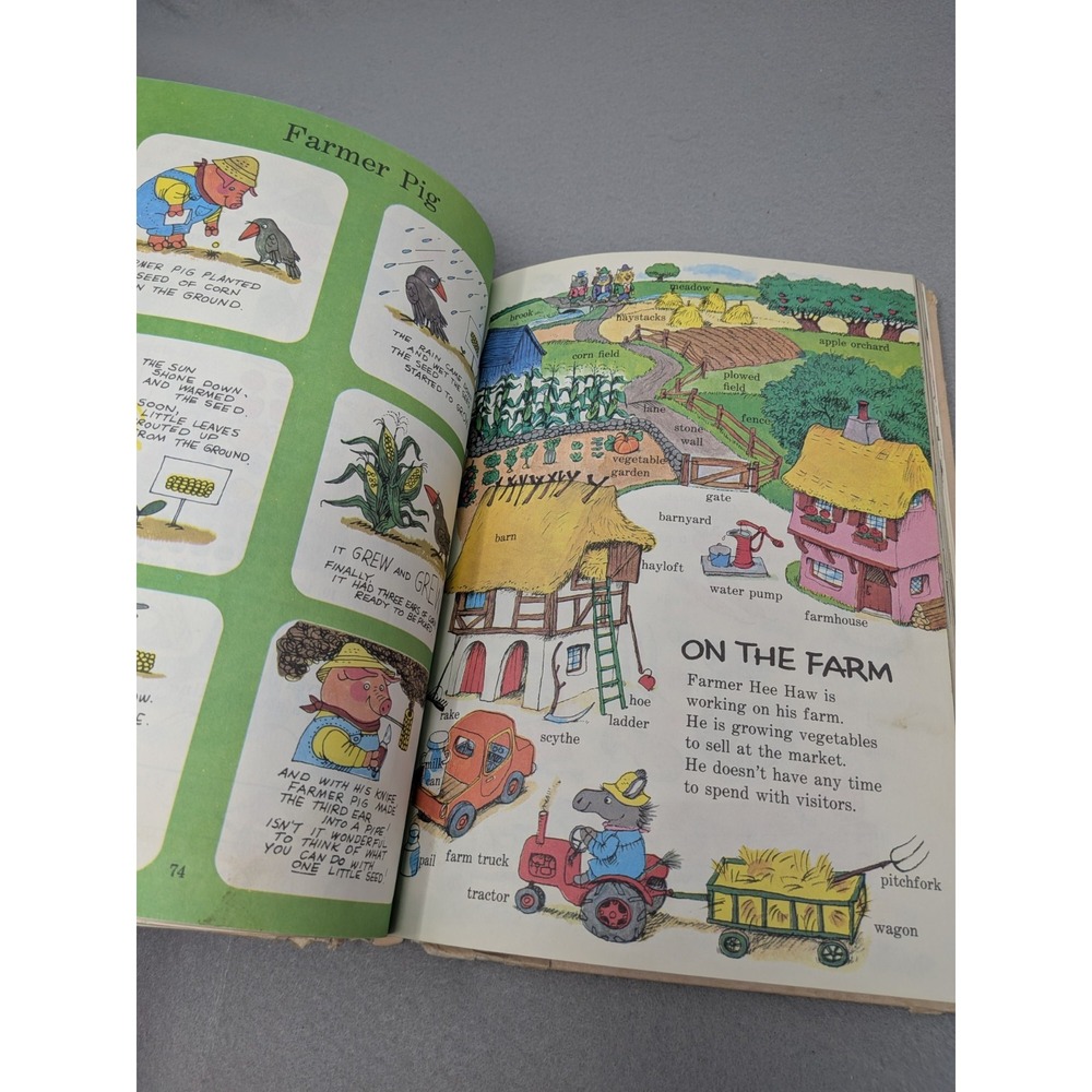 Richard Scarry's Best Story Book Ever A Golden Book 1968 HC - Picture 4 of 8